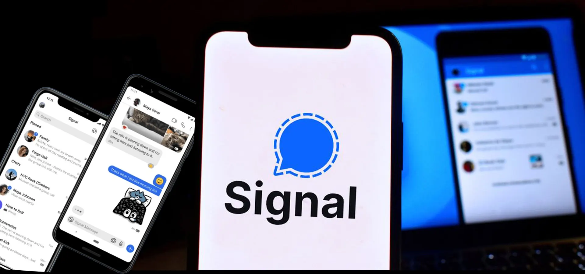 How to create a group and invite friends on Signal